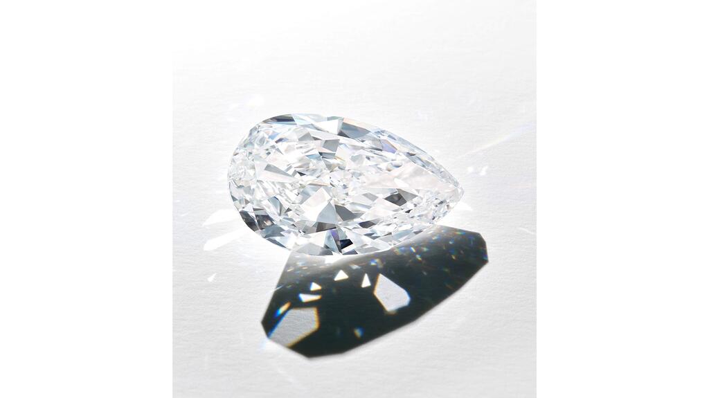 A 53-carat diamond that sold for $3.5 million, or $65,611 per carat Sotheby’s 53 carat diamond